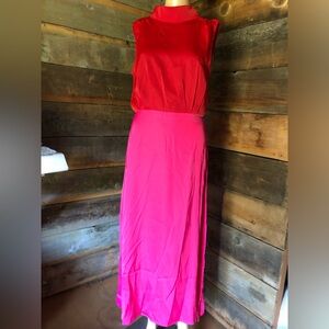 New never worn colorblock dress